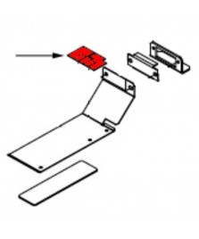 TARGHETTA ADESIVA SU MEDIA CLAMP SX - 1000003651 