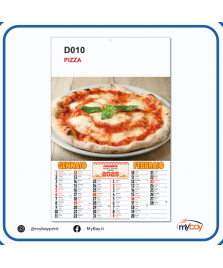 Calendario Illustrato - Pizza