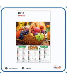 Calendario Illustrato - Frutta