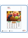 Calendario Illustrato - Frutta