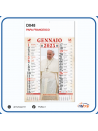 Calendario Illustrato Papa Francesco 12 Fogli Neutro Personalizzabile