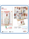 Calendario Illustrato Papa Francesco 12 Fogli Neutro Personalizzabile