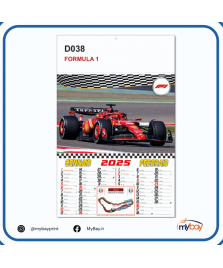 Calendario Illustrato Formula 1