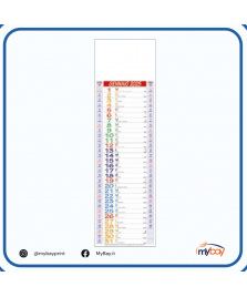 Calendario Olandese - Silhouette