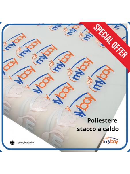 Poliestere DTF Stacco a Caldo – Bobina 60cm x 100m