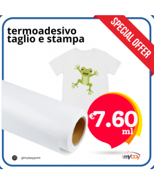 Termoadesivo stampa e taglio