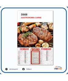 Calendario Illustrato - Gastronomia Carne