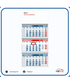 Calendario Trittico Spiralato