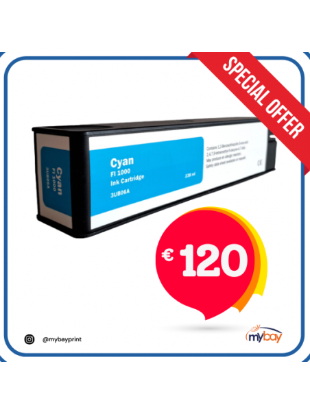 3UB06A  FI-1000 Ink Cartridge CIANO