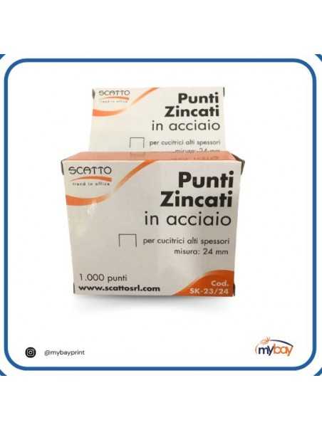 Punti Zincati Scatto 23/15 per Spillatrice